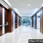 Home 18 말레이시아의 의료 시스템과 병원 추천 - **Prompt: A modern, luxurious private hospital lobby in Kuala Lumpur, Malaysia.**
A wide-angle s...